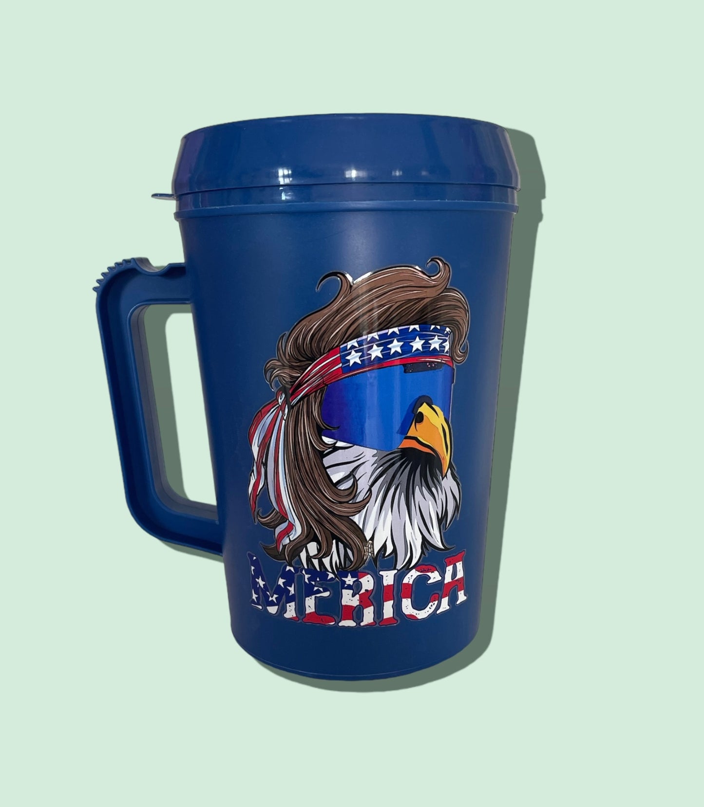 34oz Merica Eagle Mega Mug