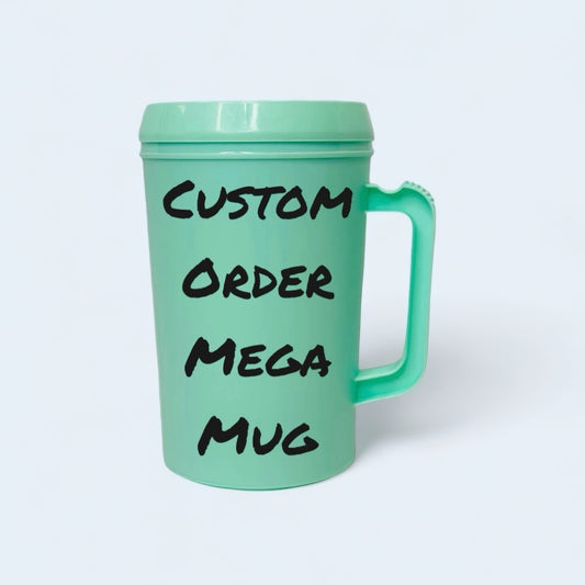 34oz Custom Mega Mug