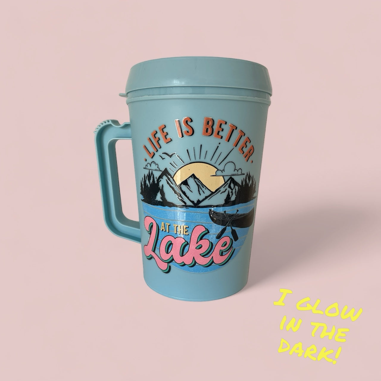 34oz Life is Better Lake Mega Mug