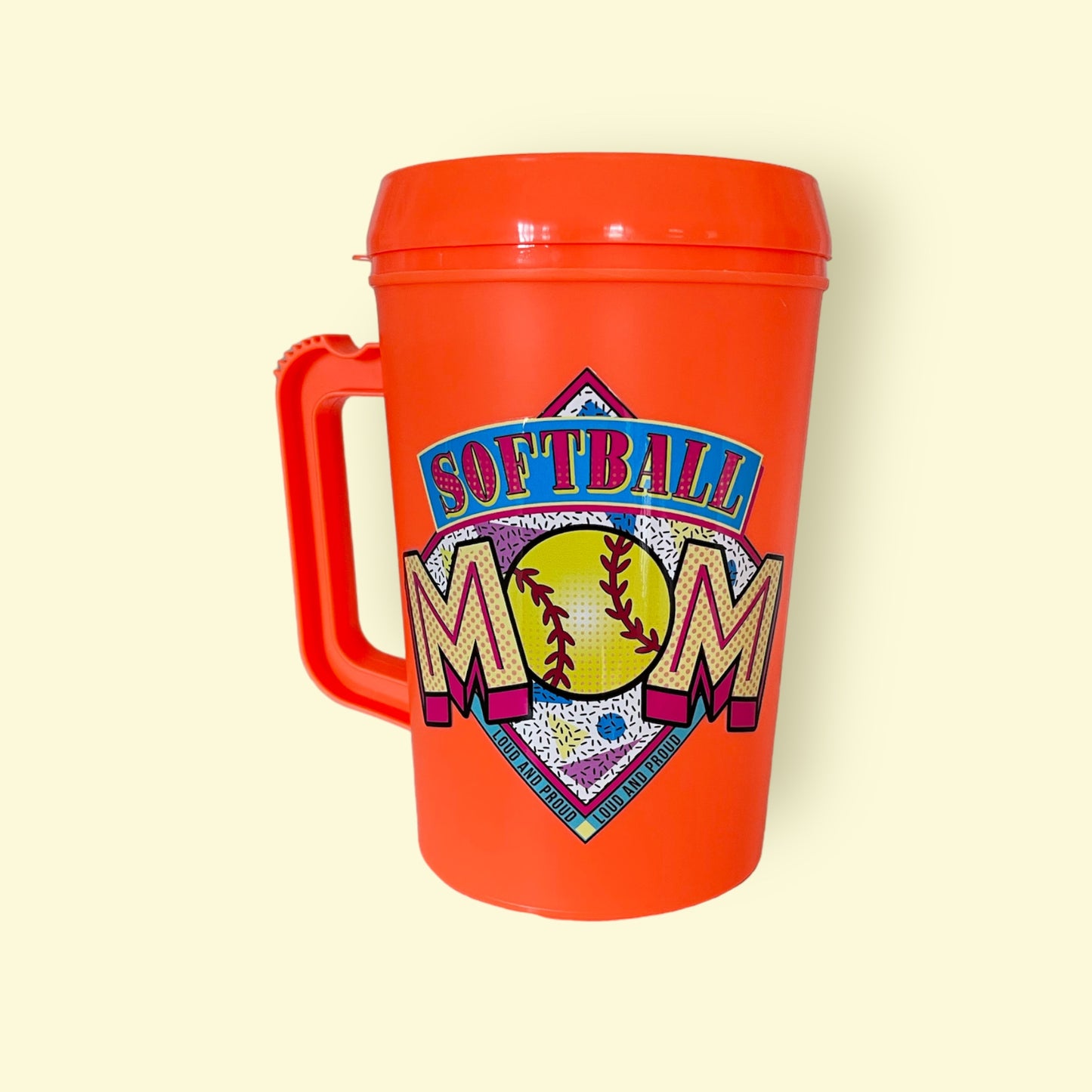 34oz Softball Mom Mega Mug