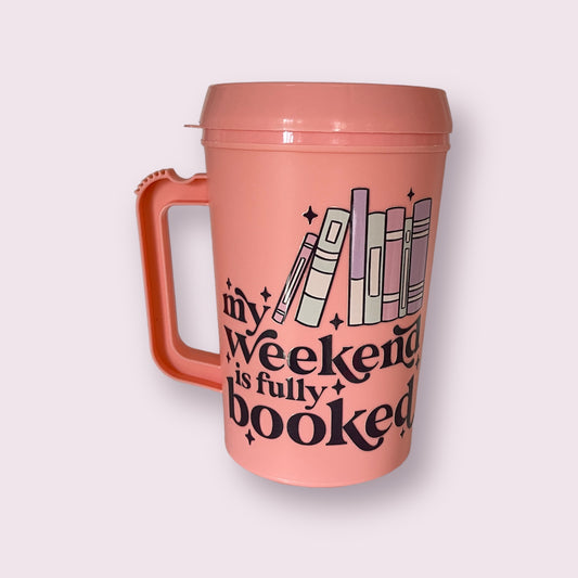 34oz Weekend Booked Mega Mug